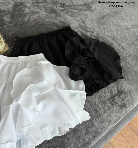 Шифоновая юбка с воланами в двух расцветках САДОВОД официальный интернет-каталог