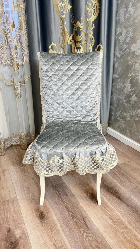 Чехлы на стулья стеганные с кружевом САДОВОД официальный интернет-каталог