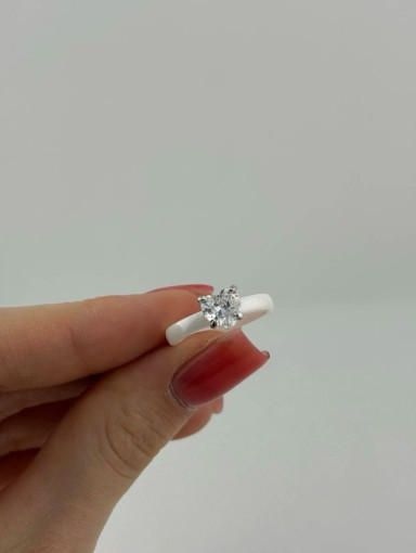 ✨ Кольцо из керамики с цирконам САДОВОД официальный интернет-каталог