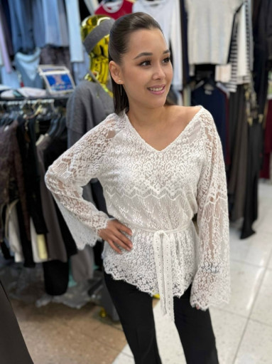 Шикарная кружевная Туника САДОВОД официальный интернет-каталог